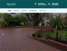 Tablet Screenshot of mayfairdrivesltd.co.uk